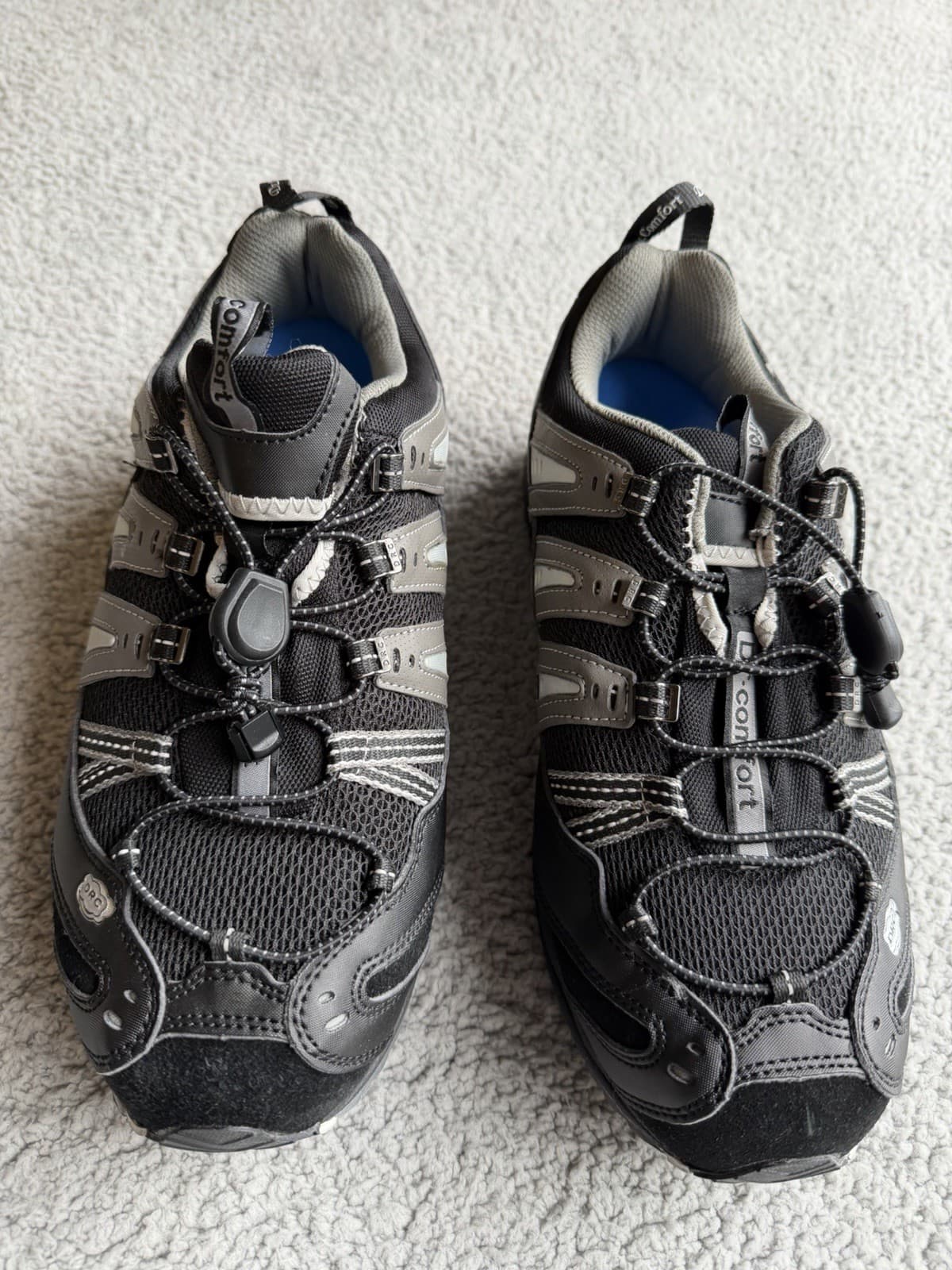 Dr. Comfort 9910 DRC Mesh/Leather Black Walking Sneaker Tennis Shoes Men's 11W - Thumbnail 7