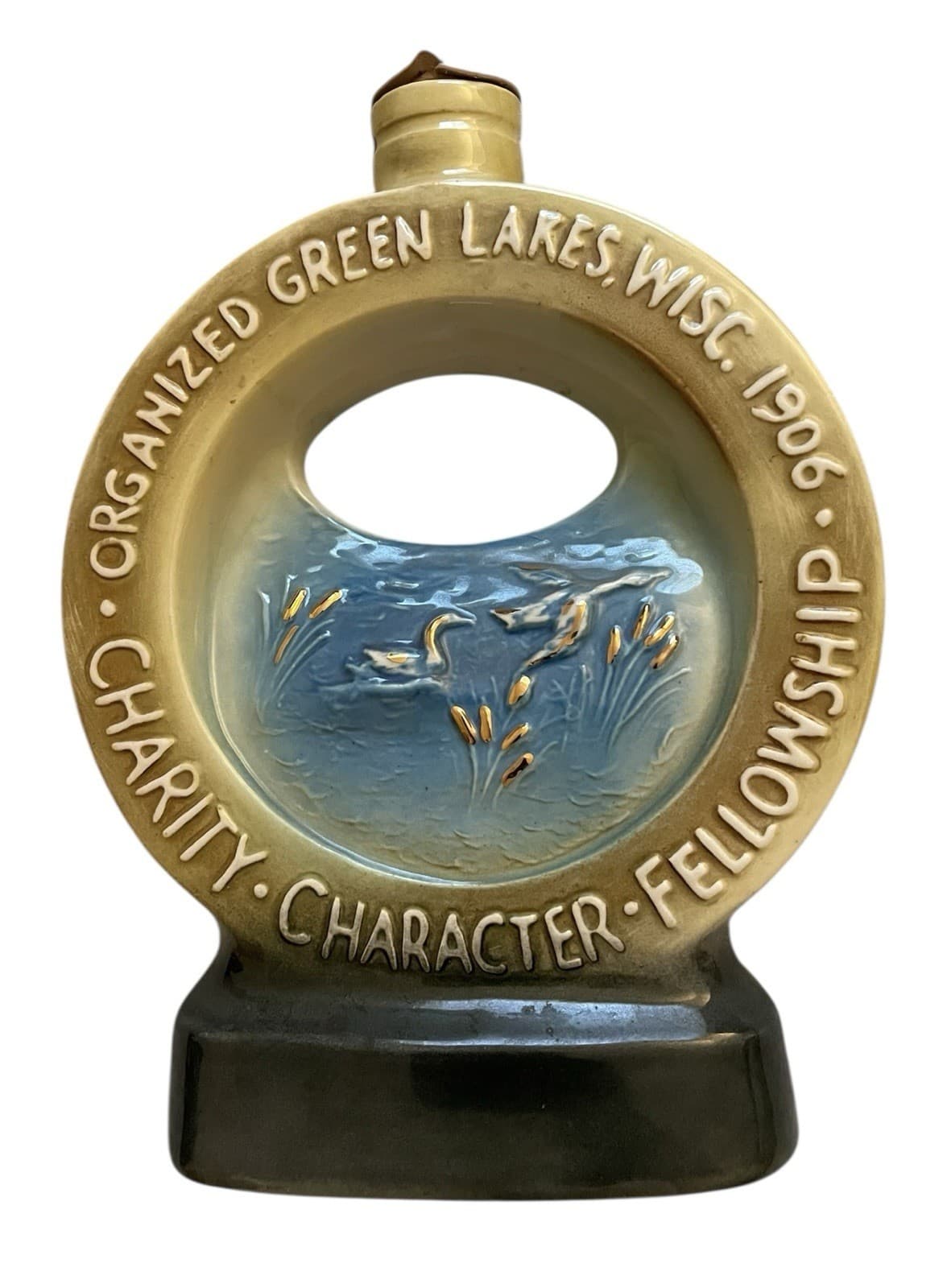 Vintage Jim Beam 1971 Honorable Order Blue Goose International Decanter Empty - Thumbnail 2