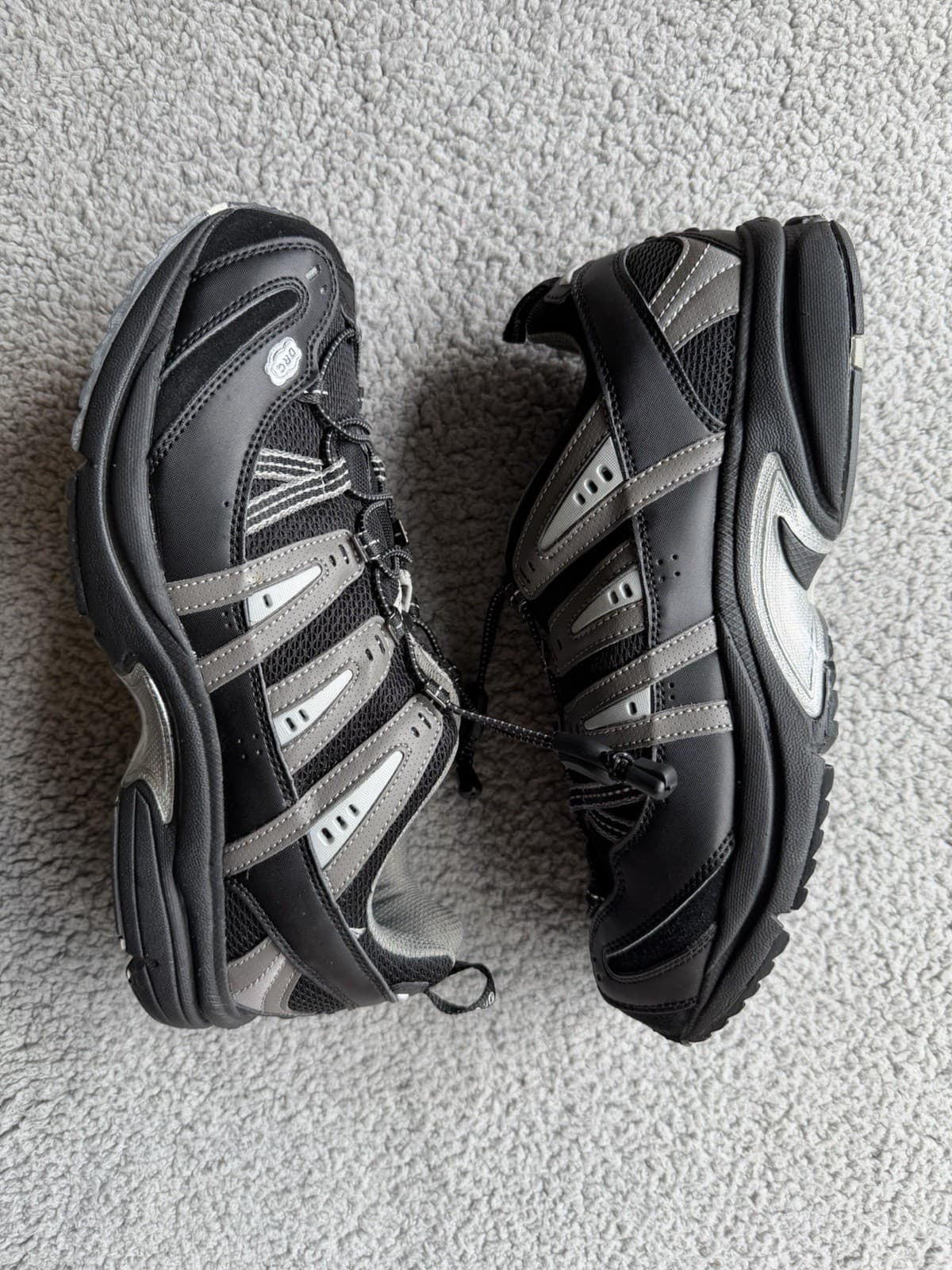 Dr. Comfort 9910 DRC Mesh/Leather Black Walking Sneaker Tennis Shoes Men's 11W - Thumbnail 13