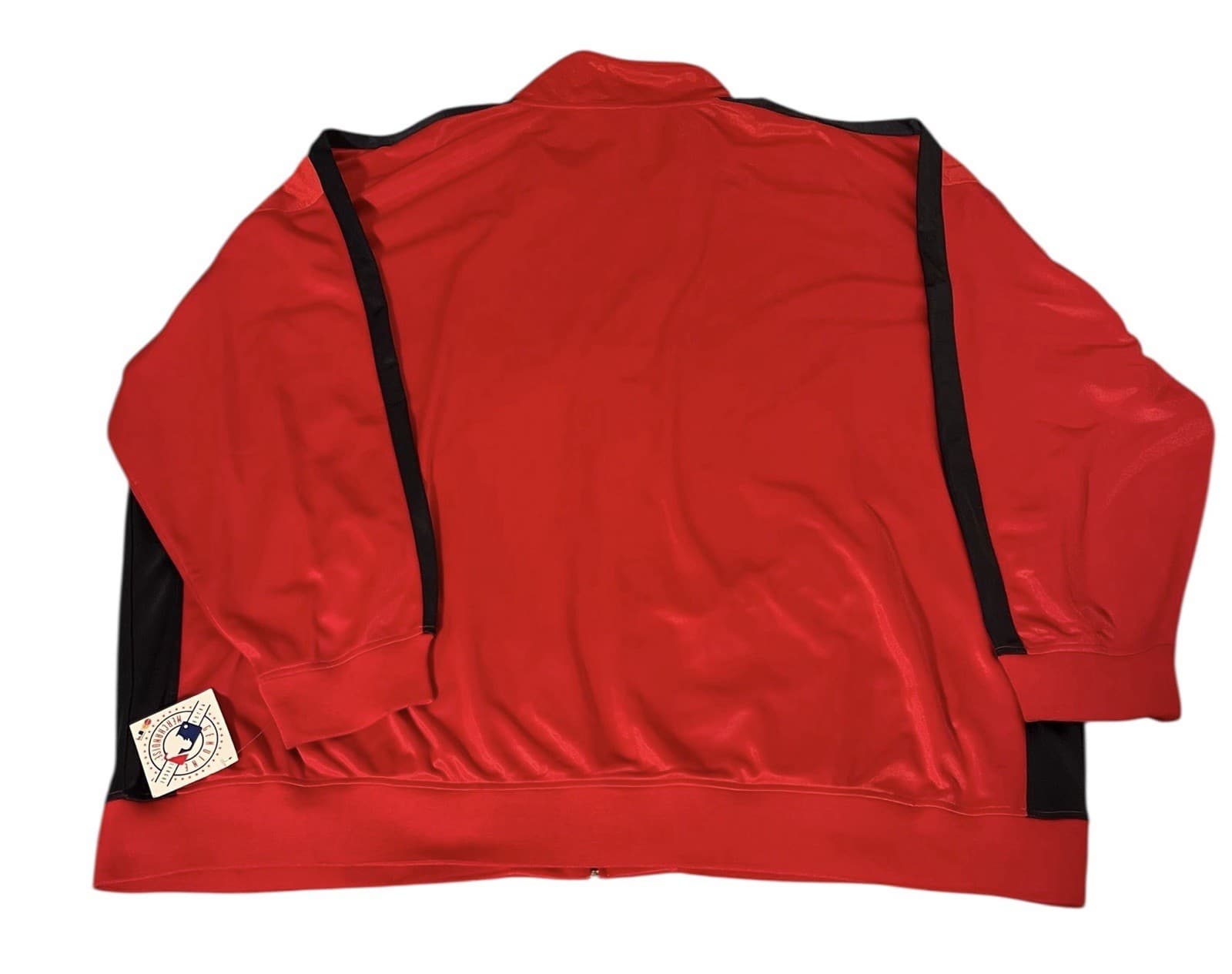MLB Genuine Merchandise Men's Red Los Angeles Angels Red Logo Jacket Size 6XL - Thumbnail 6