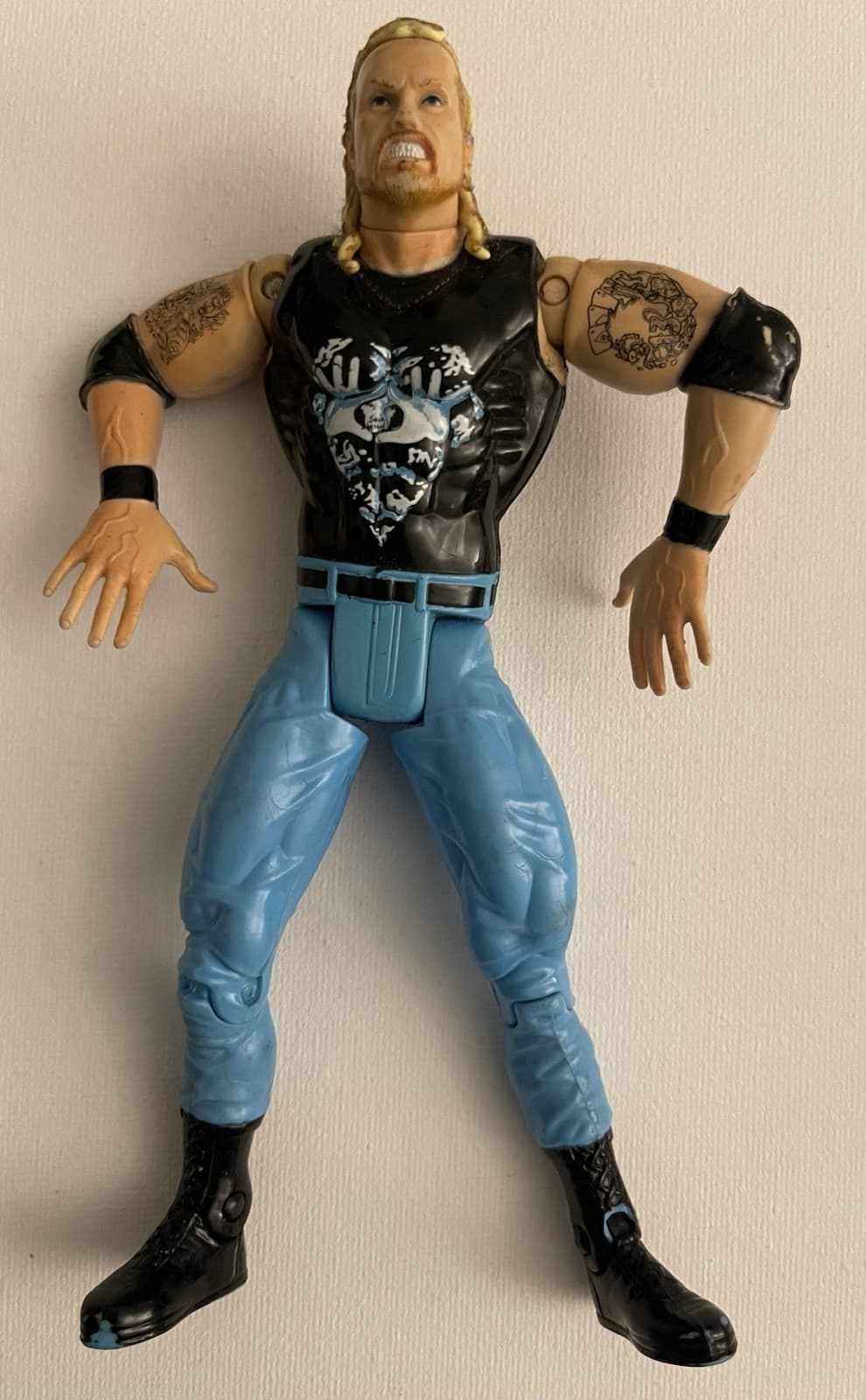 Diamond Dallas Page DDP Wrestling Action Figure WCW/WWE Smash N Slam Toy 1999