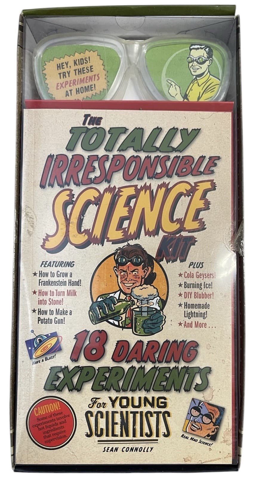 The Totally Irresponsible Science Kit: 18 Daring Experiments for Young Sc NEW - Thumbnail 2