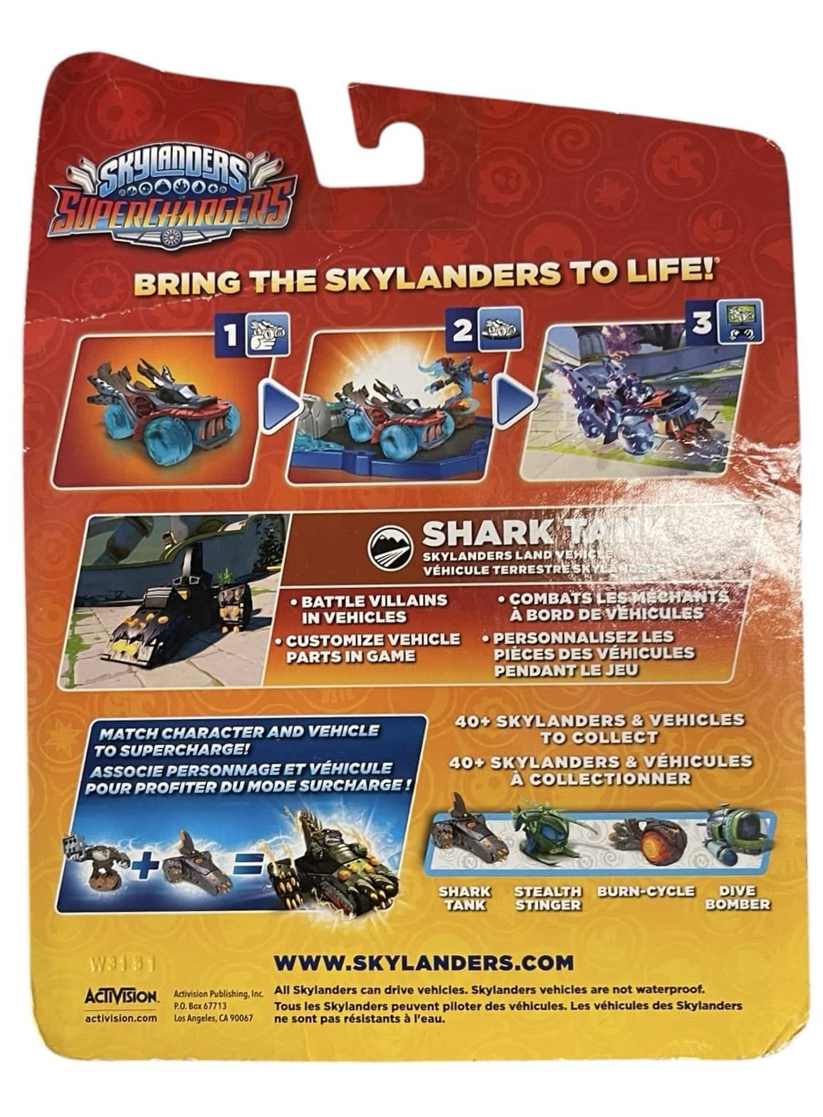 Skylanders Superchargers Shark Tank Land Vehicle New - Thumbnail 2