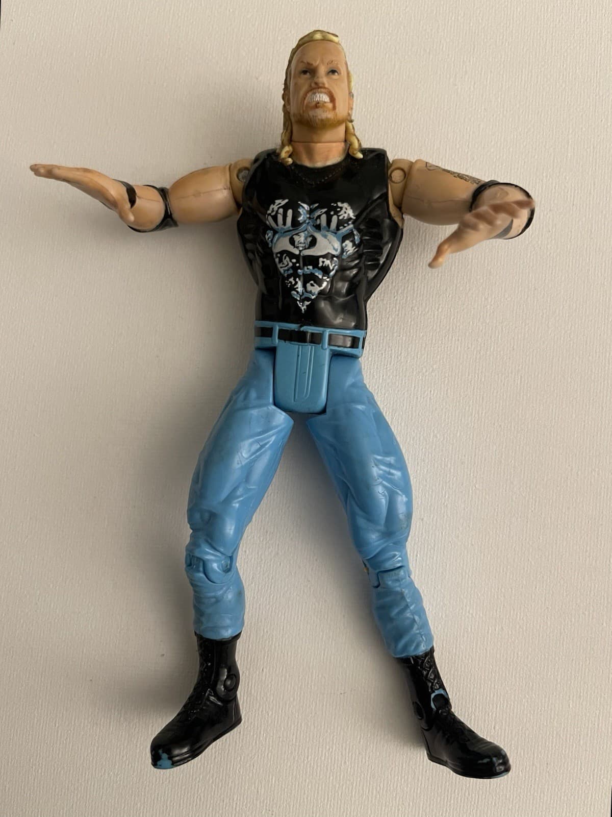 Diamond Dallas Page DDP Wrestling Action Figure WCW/WWE Smash N Slam Toy 1999 - Thumbnail 3