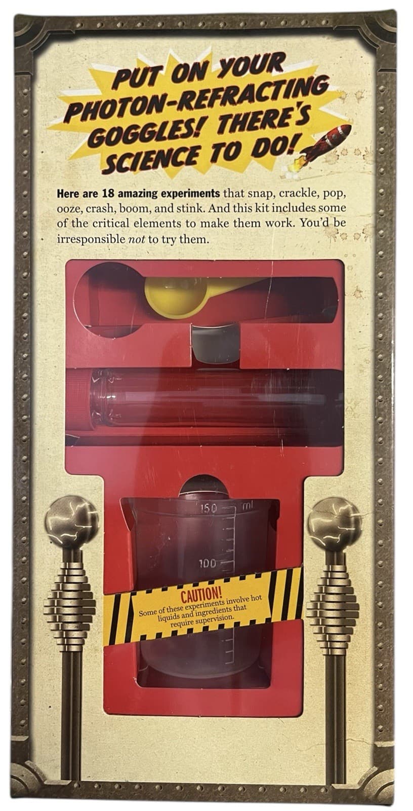 The Totally Irresponsible Science Kit: 18 Daring Experiments for Young Sc NEW - Thumbnail 3
