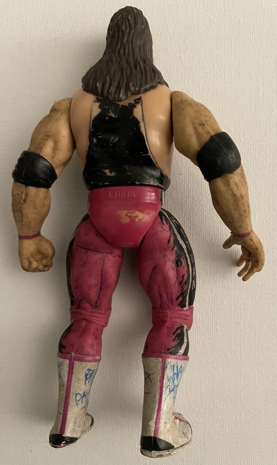Bret 'The Hitman' Hart - 1996 - Jakks Pacific Wrestling Action Figure WWE - Thumbnail 3
