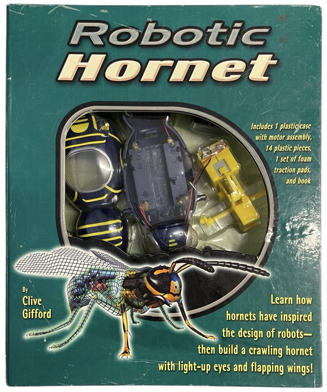 ROBOTIC HORNET by Clive Gifford Build It Yourself Kit Without Book