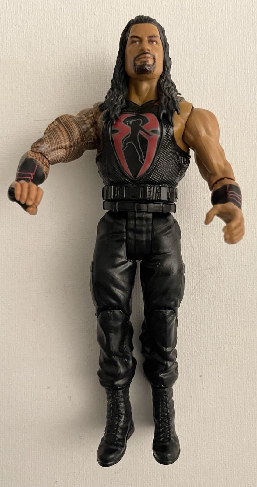 WWE Elite Roman Reigns 2017 Mattel Series 65 Bloodline Loose - Thumbnail 2