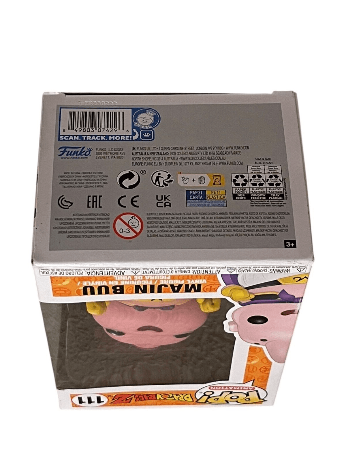 Funko Pop Majin Buu #111 Dragon Ball Z Animation Animated Vinyl Figure - Thumbnail 6