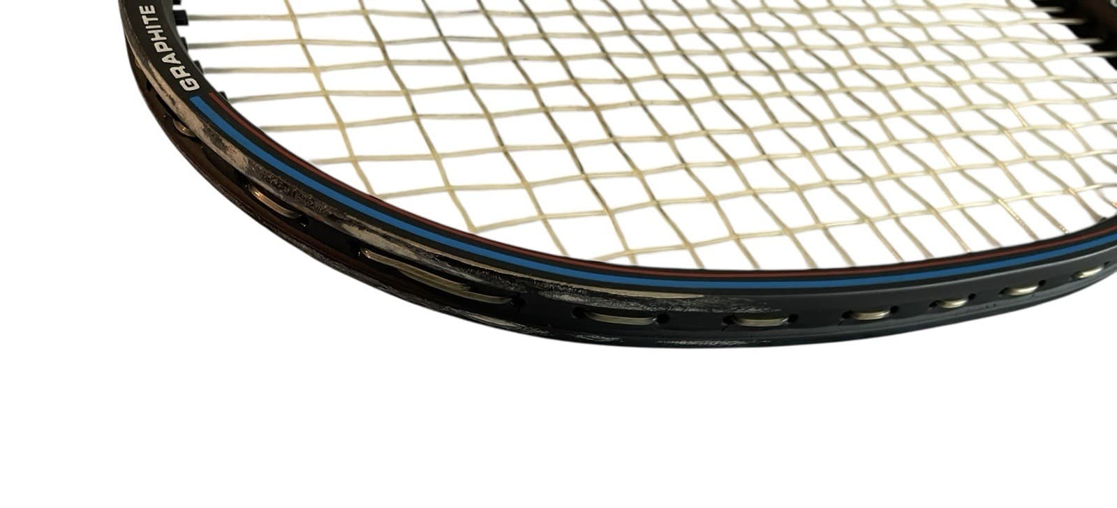 Donnay Graphite Composite Plus 35 Light 5 Tennis Racquet Black Made In Belgium. - Thumbnail 11