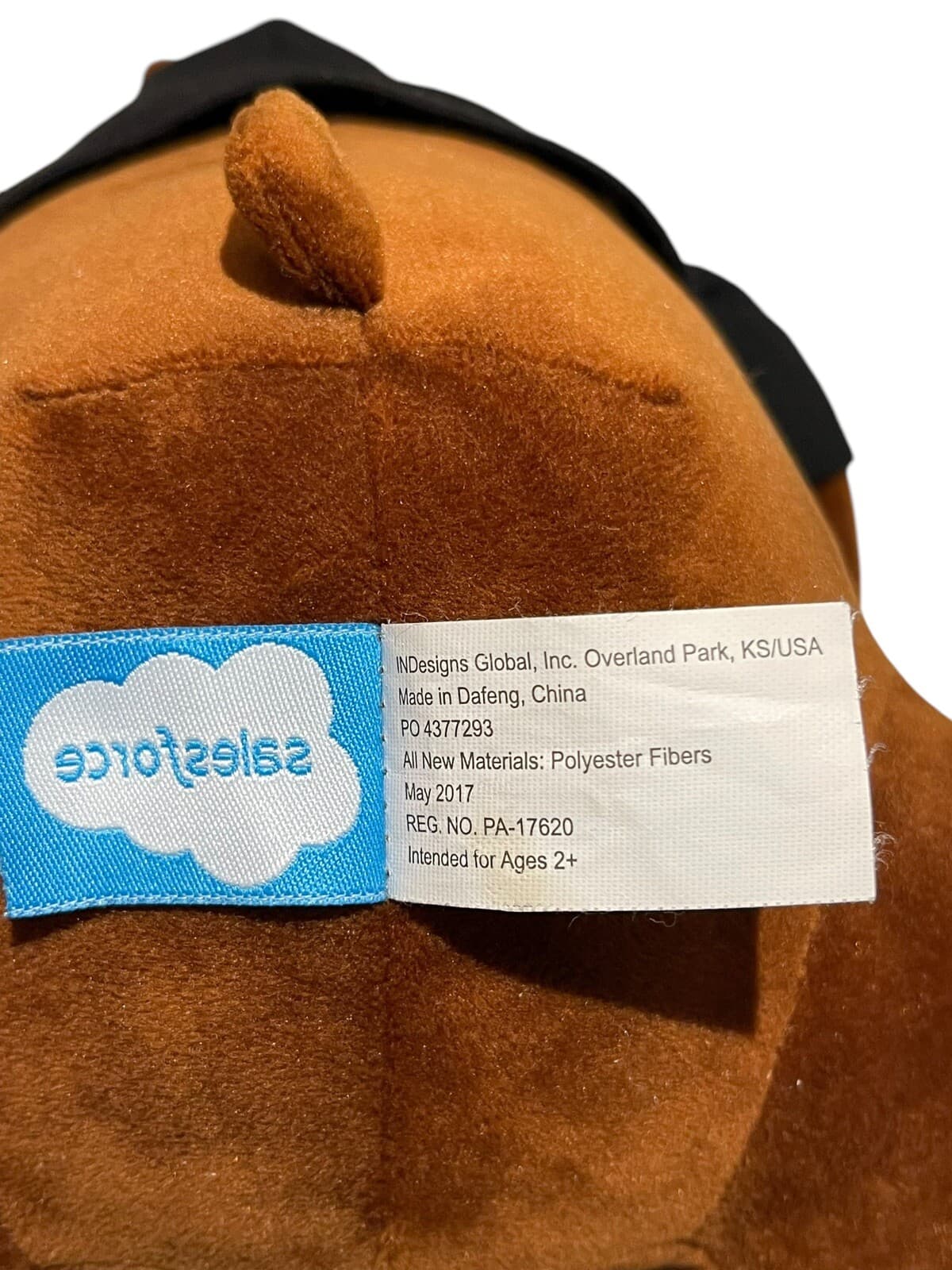 Salesforce Codey Plush Trailblazer Hoodie Dreamforce Bear Stuffed Animal Toy - Thumbnail 10