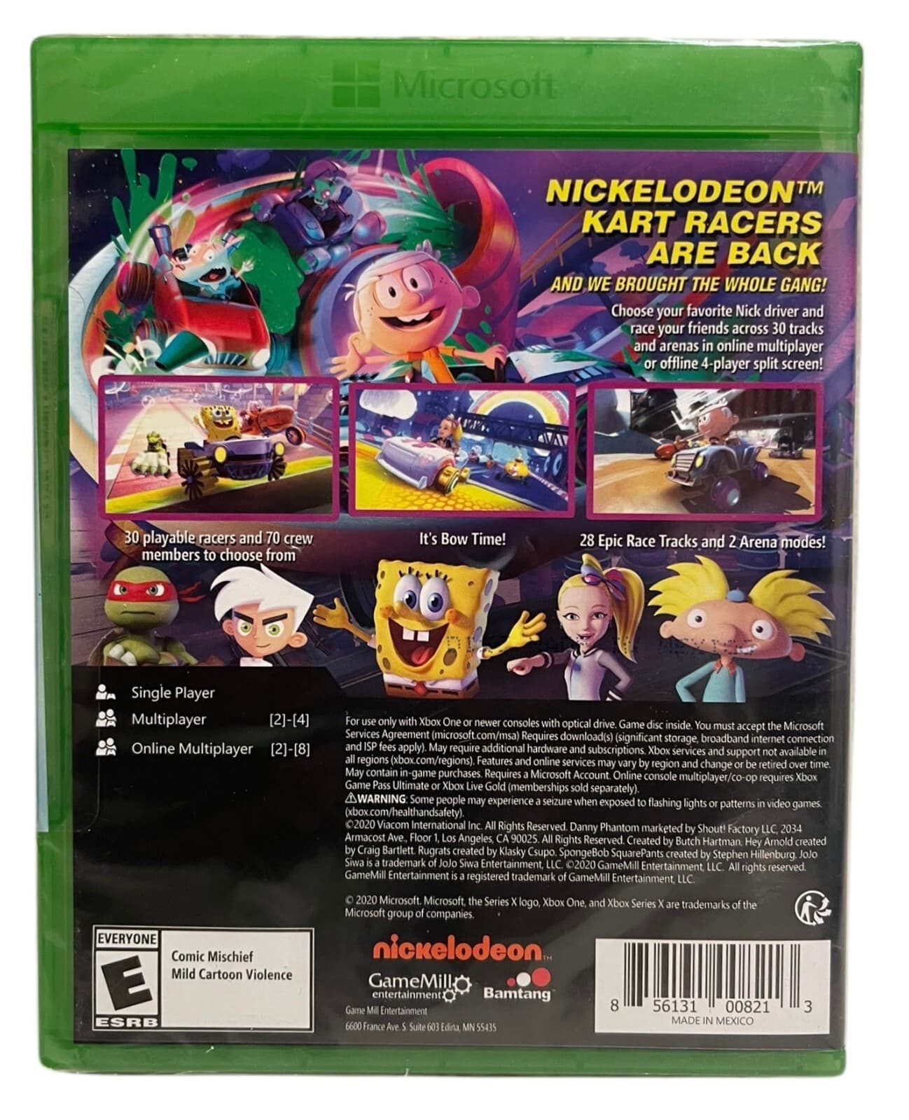 Nickolodeon Kart Racers 2: Grand Prix - Microsoft Xbox One 2020 Video Game - Thumbnail 2