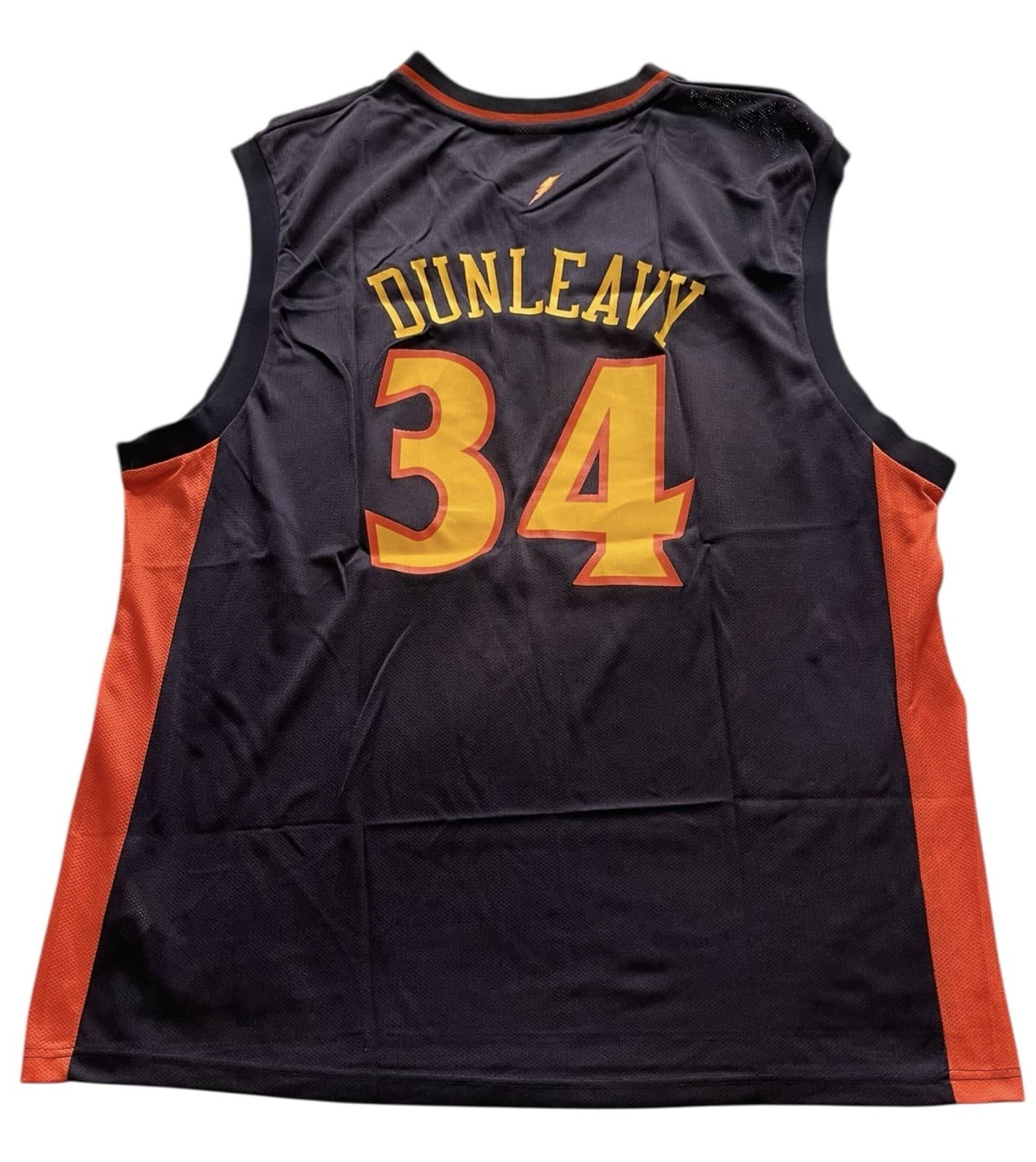 RARE Reebok Mike Dunleavy Jr. #34 Golden State Warriors Away Jersey 2006 Size XL - Thumbnail 6