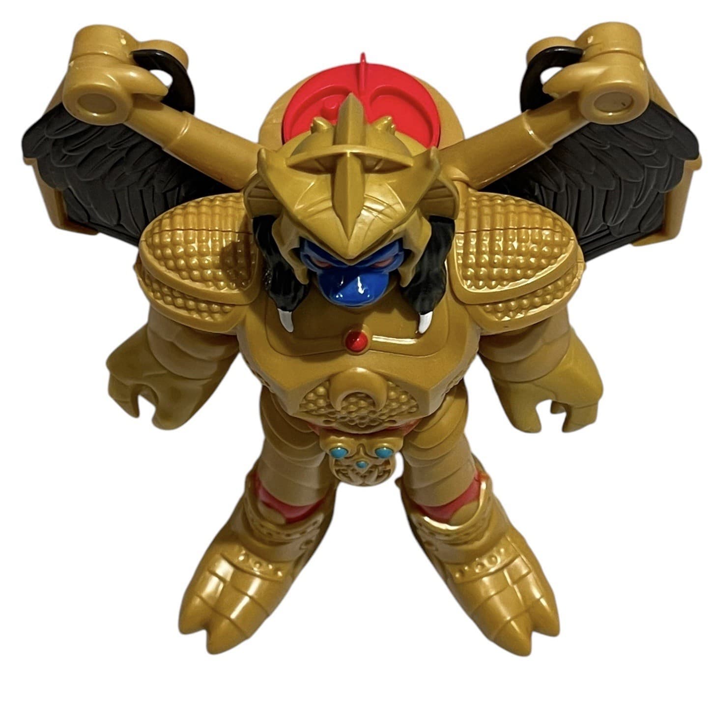 MMPR Mighty Morphin Power Rangers GOLDAR 10.5" Figure, 2015 Mattel - Thumbnail 3