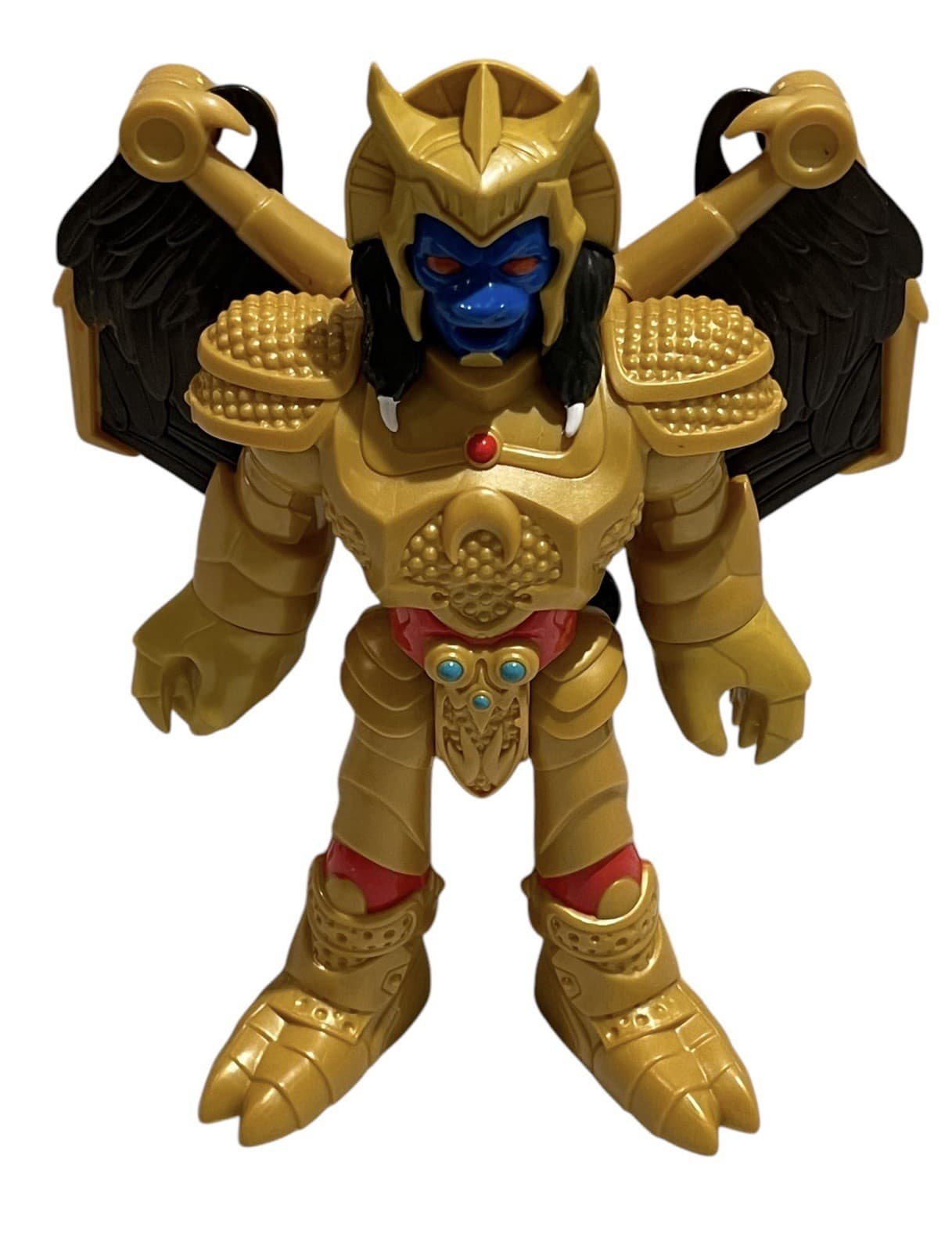 MMPR Mighty Morphin Power Rangers GOLDAR 10.5" Figure, 2015 Mattel - Thumbnail 2