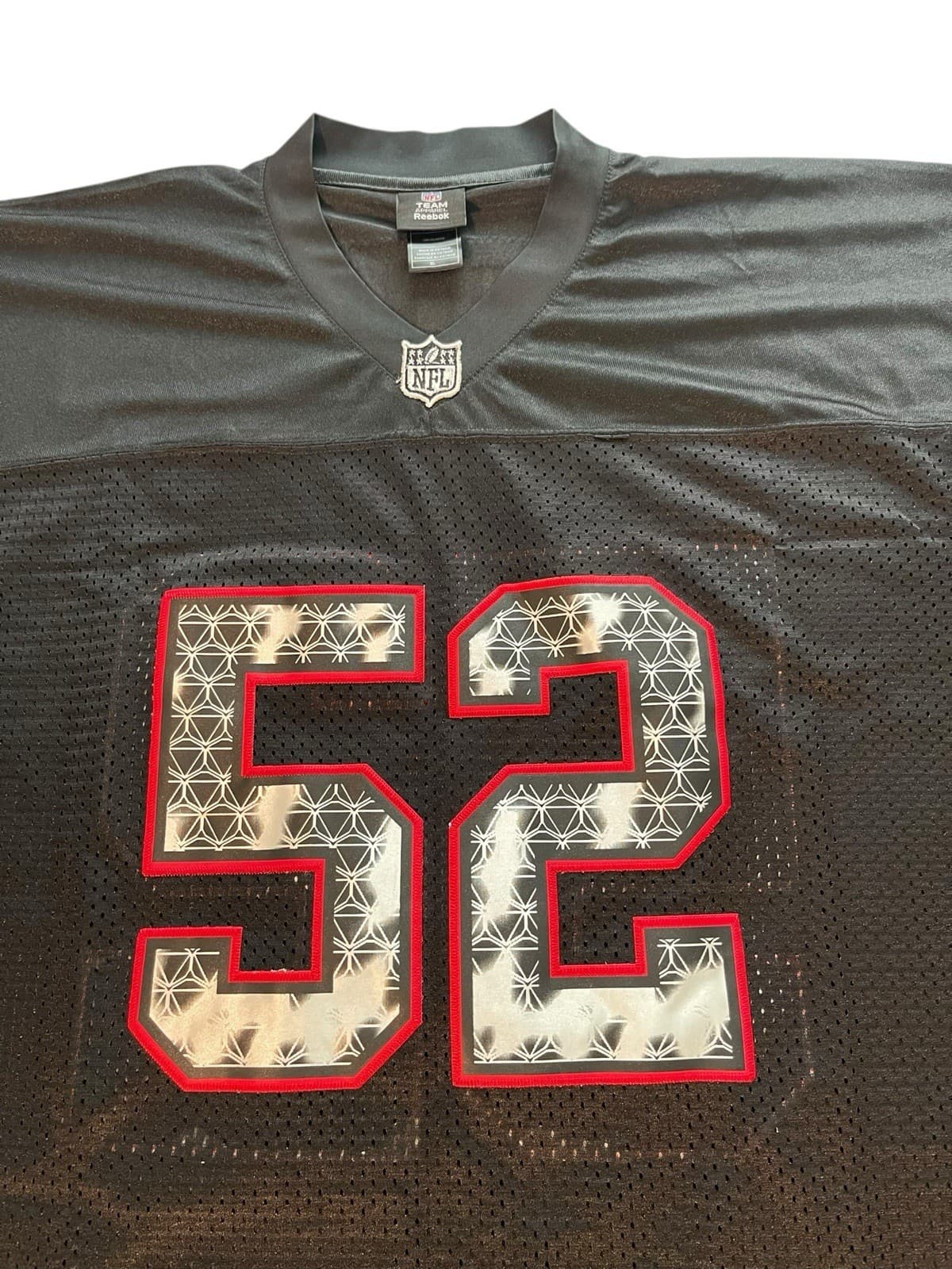 Reebox Patrick Willis #52 SF 49ers Stitched Authentic Jersey Men’s Size XL - Thumbnail 2