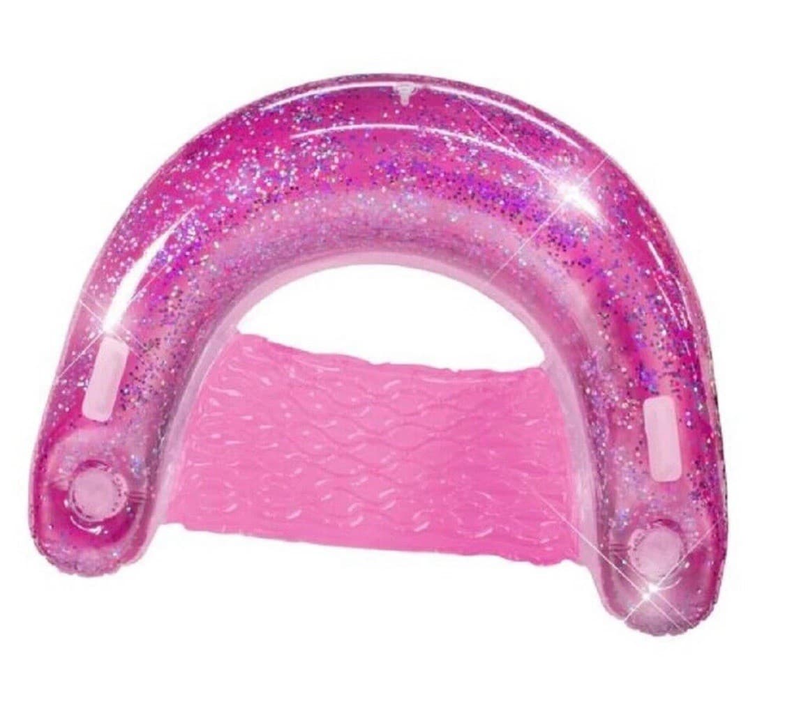 PoolCandy Orchid Glitter Inflatable Pool Sun Chair - Thumbnail 8