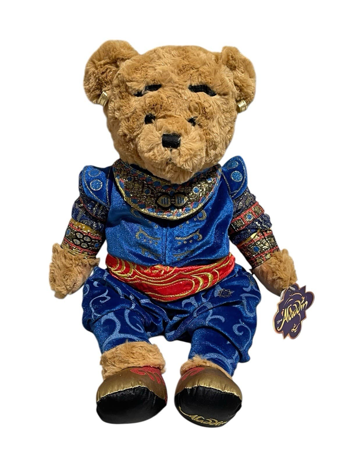 Disney Aladdin Genie Bear 16" Plush Stuffed Teddy New With Tags