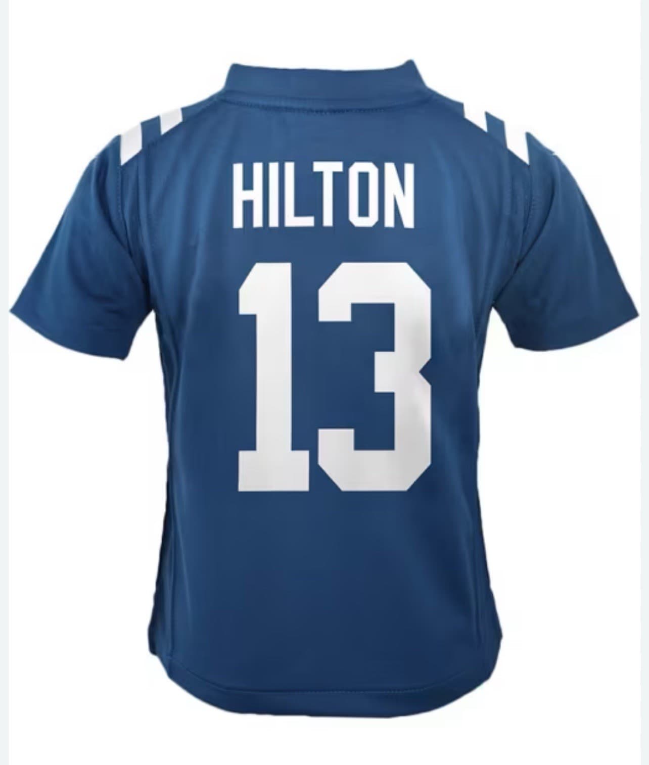 Nike On Field NFL Indianapolis Colts TY Hilton #13 Jersey Men’s L Authentic - Thumbnail 11