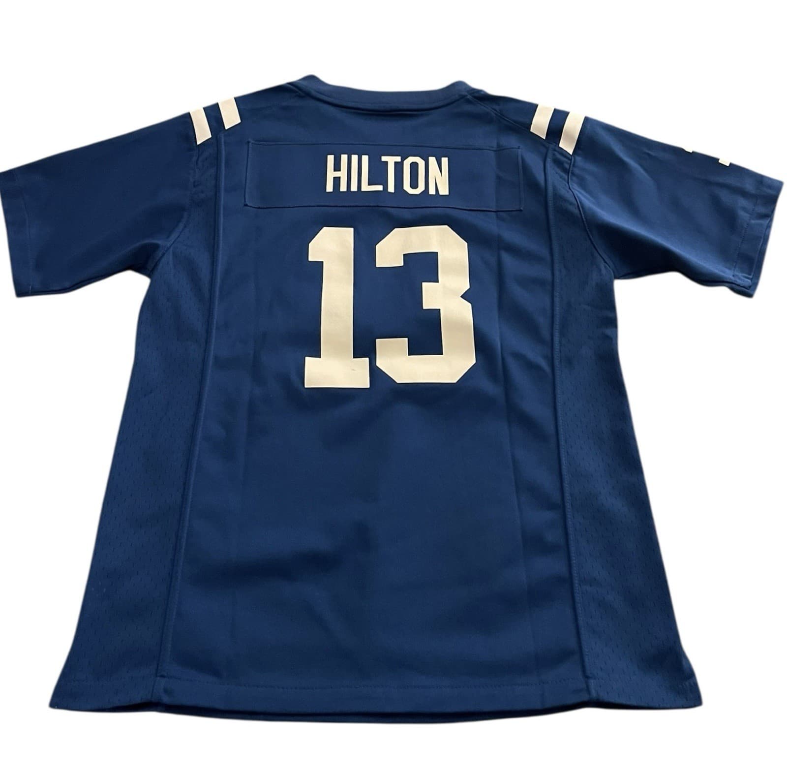 Nike On Field NFL Indianapolis Colts TY Hilton #13 Jersey Men’s L Authentic - Thumbnail 9