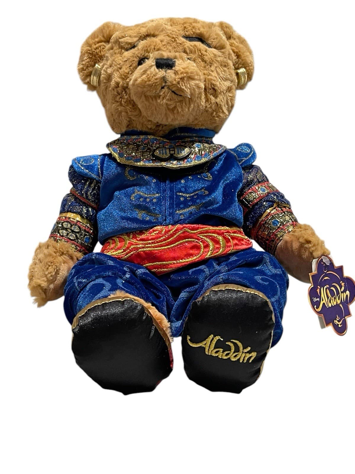 Disney Aladdin Genie Bear 16" Plush Stuffed Teddy New With Tags - Thumbnail 4
