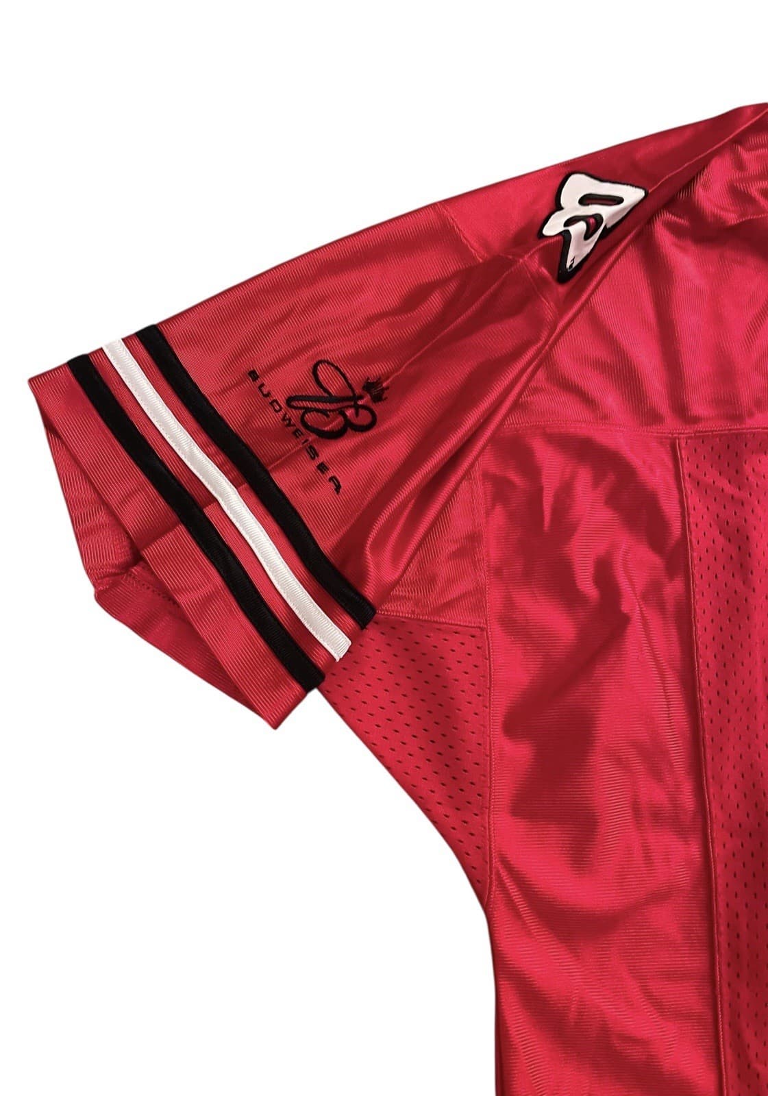 Chase Authentic NASCAR Stitched Dale Earnhardt Jr #8 Budweiser Jersey Men’s L - Thumbnail 11