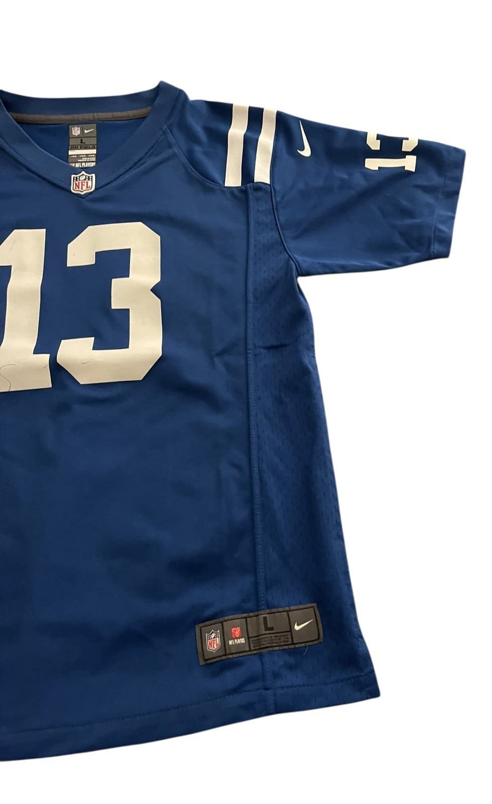 Nike On Field NFL Indianapolis Colts TY Hilton #13 Jersey Men’s L Authentic - Thumbnail 6