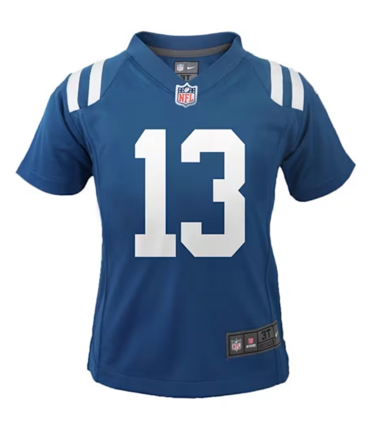 Nike On Field NFL Indianapolis Colts TY Hilton #13 Jersey Men’s L Authentic - Thumbnail 10