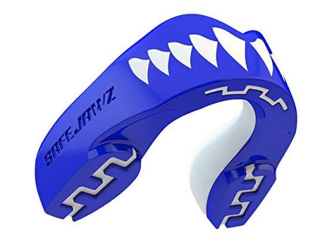 Safejawz Extro Series Shark Gum Shield Blue Mouth Protection Guard Boxing MMA - Thumbnail 3