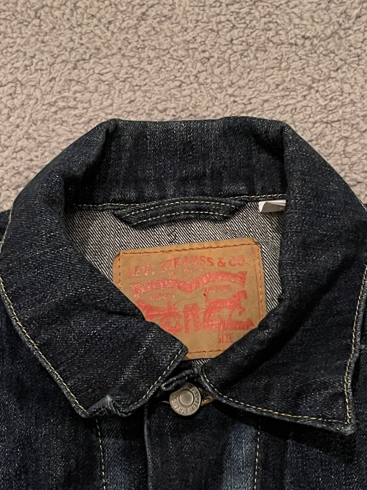 Vintage Levi’s Denim Vest Iron maiden Killers 80s 90s Y2k Heavy metal Rocker Roc - Thumbnail 2