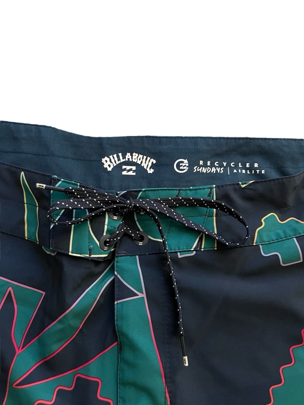 Billabong Recycler Sundays Airlite Board Shorts Mens 38 Blue Surfing Swim Trunks - Thumbnail 2