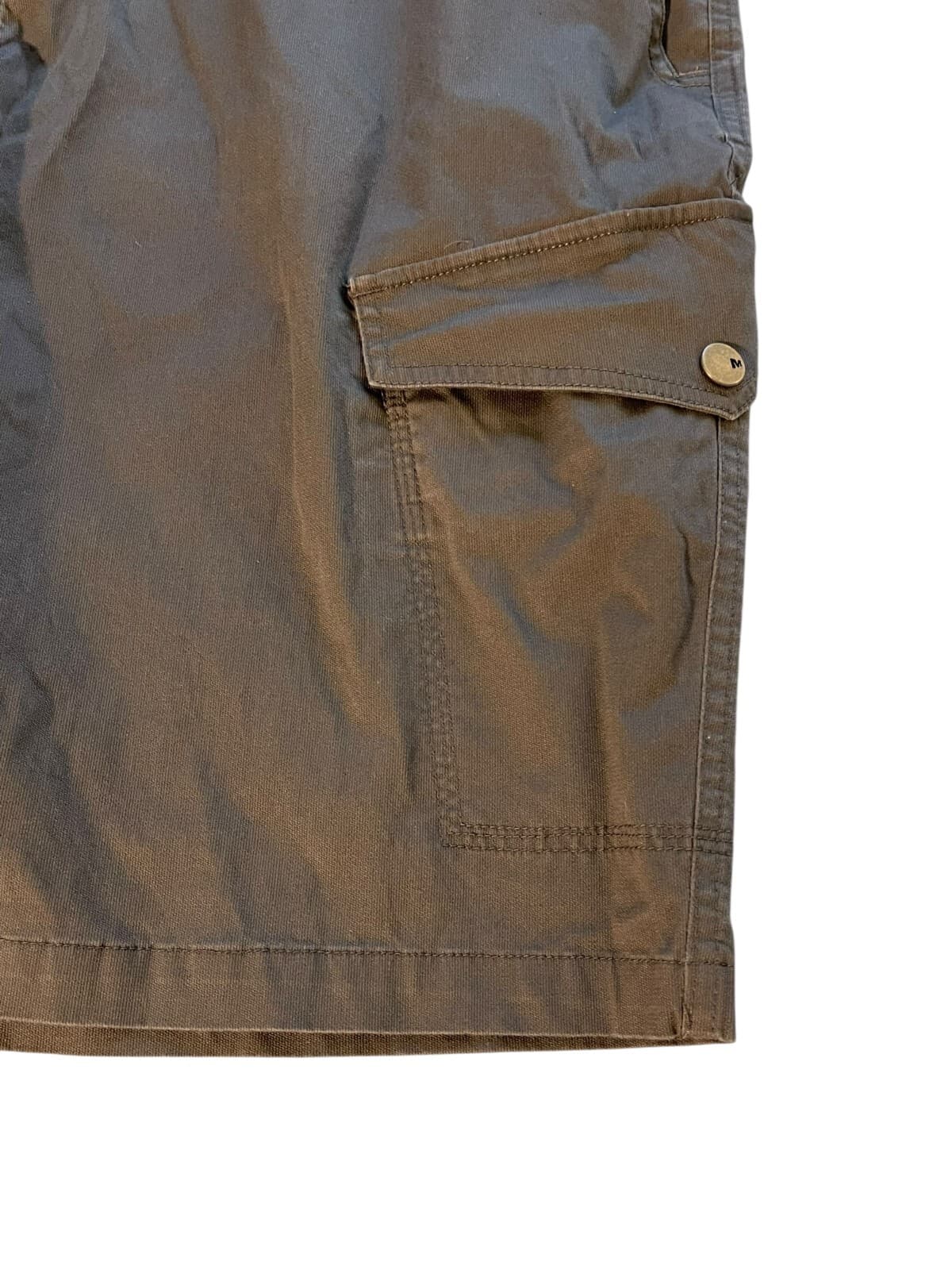 Merrell Men's Gray Cargo Hiking Outdoor Casual Regular Fit Shorts Size 38 - Thumbnail 7