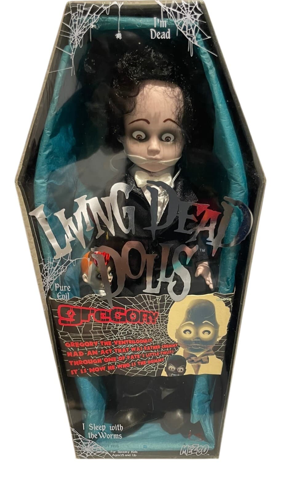 Mezco Living Dead Dolls GreGORY Series 14 Age 15 and Up Ventriloquist dummy - Thumbnail 2