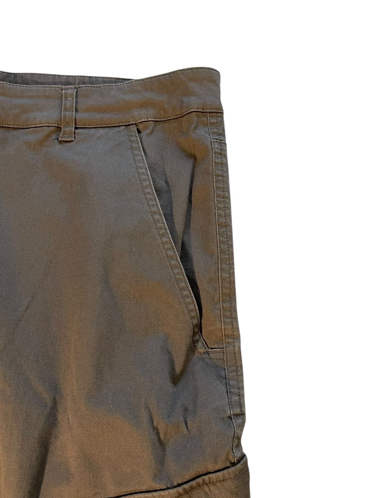 Merrell Men's Gray Cargo Hiking Outdoor Casual Regular Fit Shorts Size 38 - Thumbnail 5