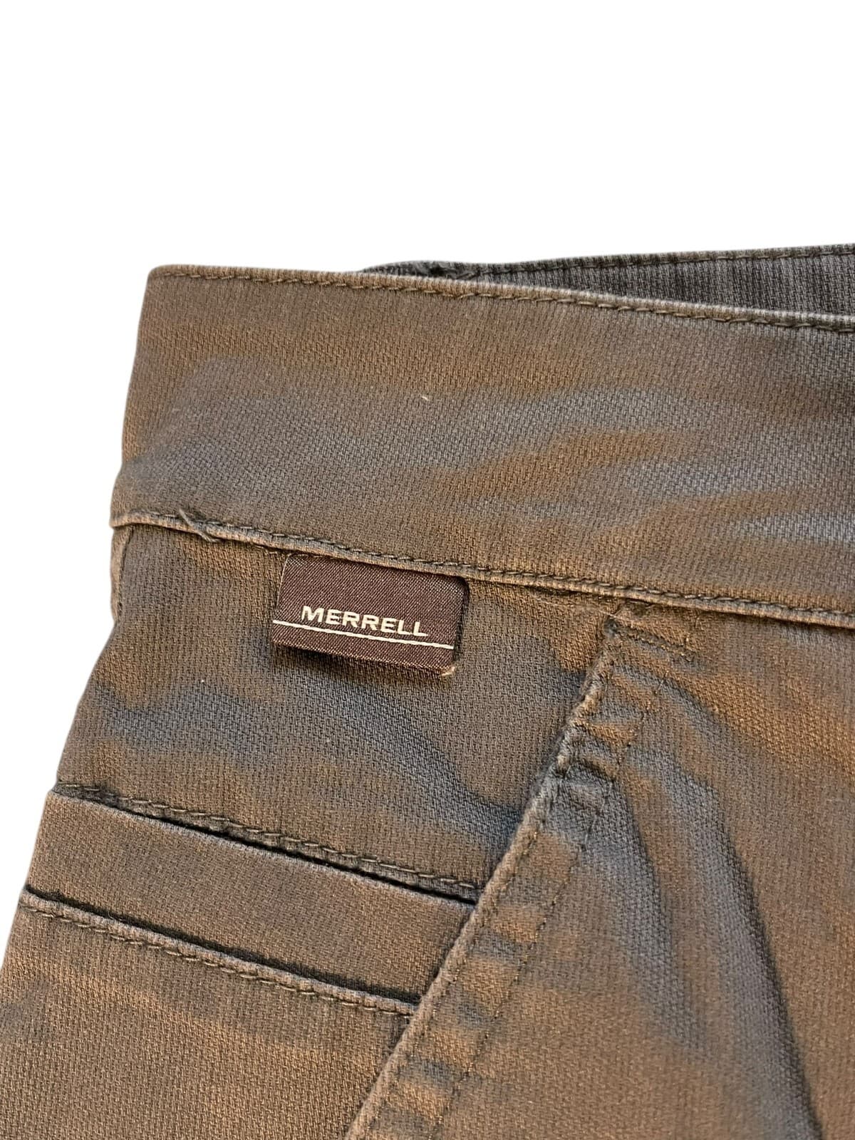 Merrell Men's Gray Cargo Hiking Outdoor Casual Regular Fit Shorts Size 38 - Thumbnail 9
