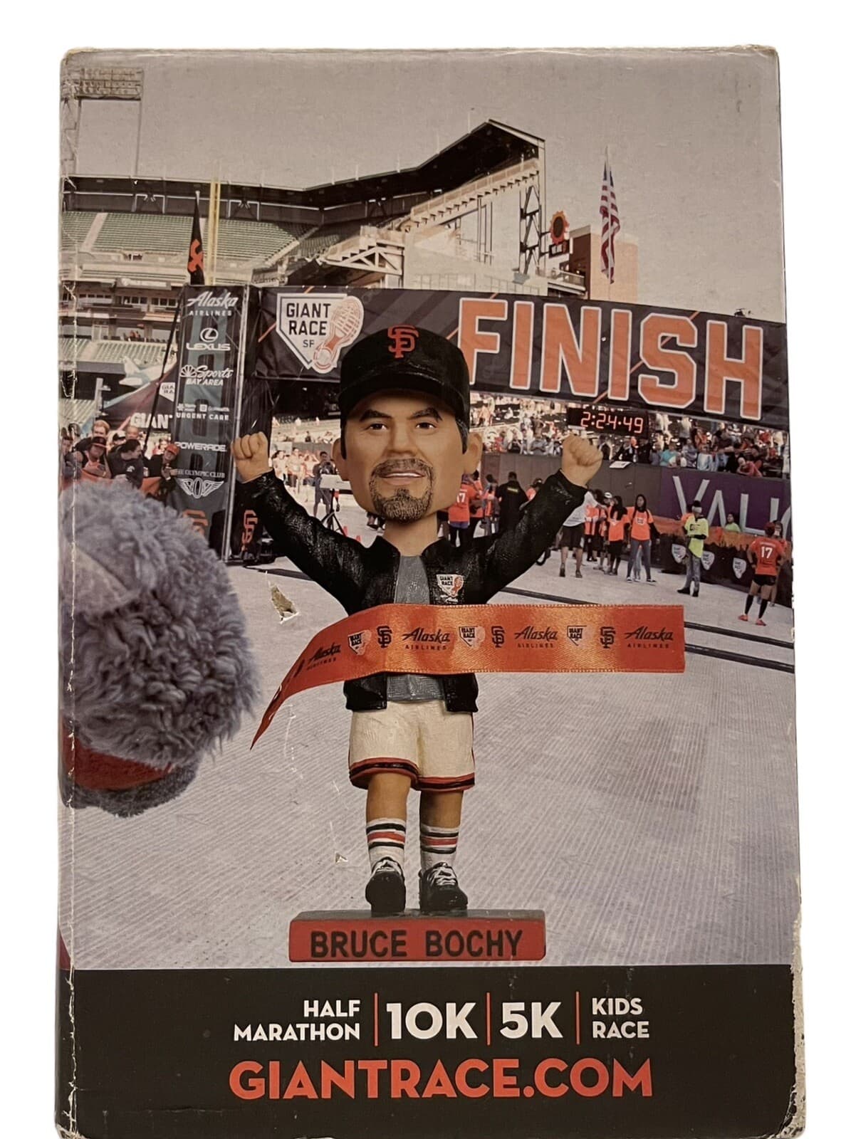 SF GIANTS 2018 Bruce Bochy Marathon runner Giants Race Special Bobblehead - Thumbnail 6