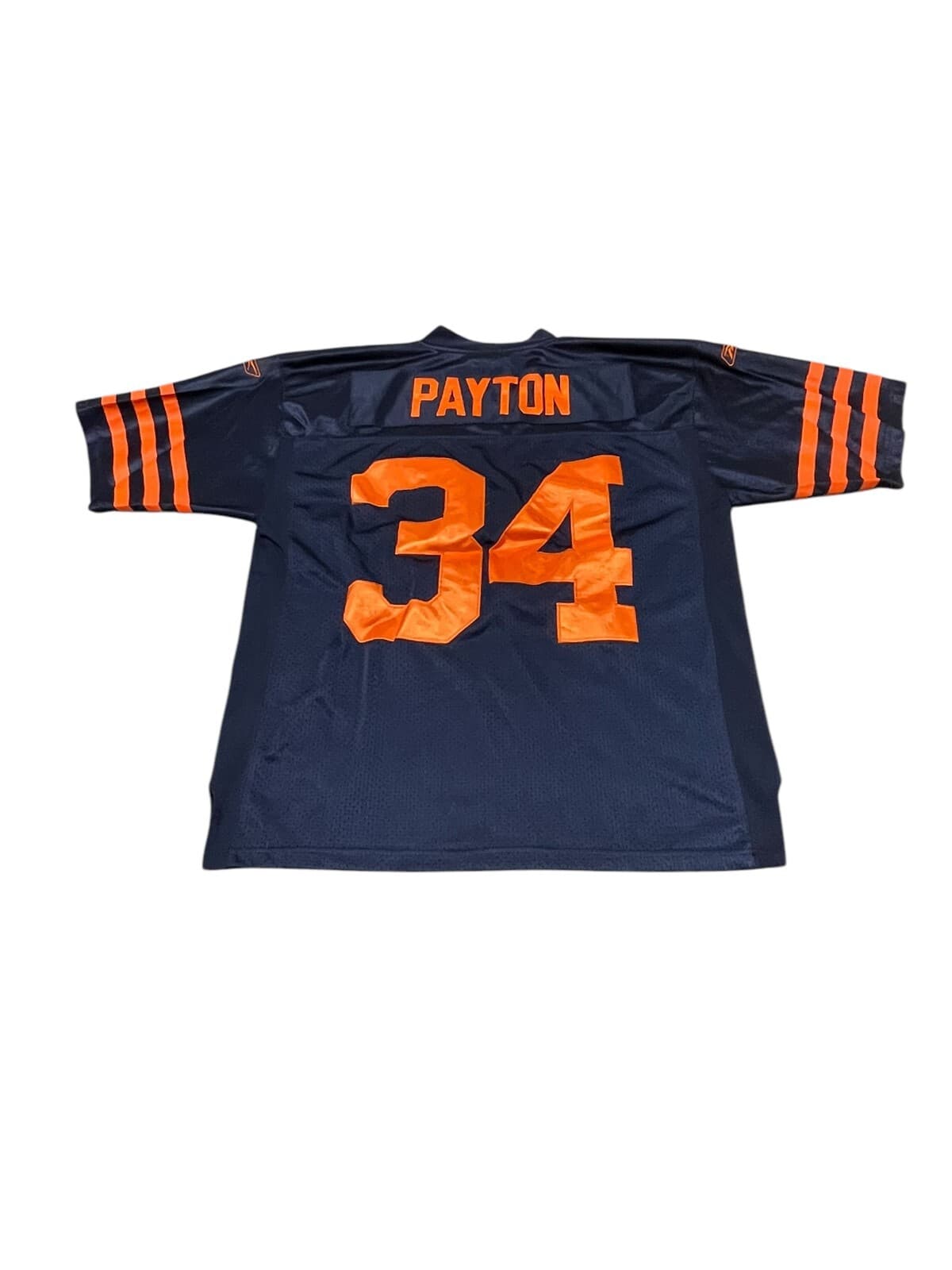 Onfield Rebook Equipment Walter Payton NFL Mens Blue Football Jersey Size 50 - Thumbnail 8