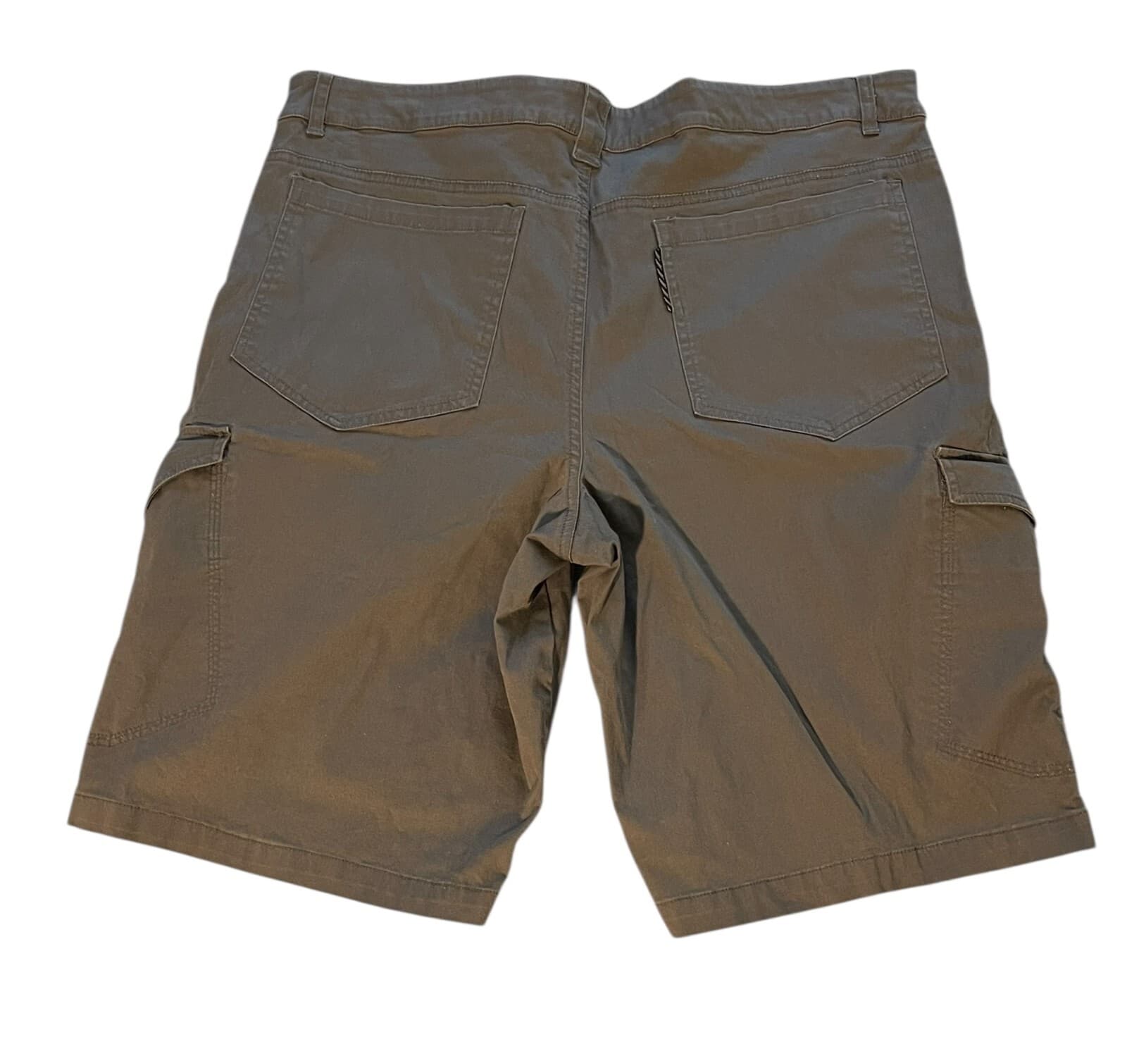 Merrell Men's Gray Cargo Hiking Outdoor Casual Regular Fit Shorts Size 38 - Thumbnail 2