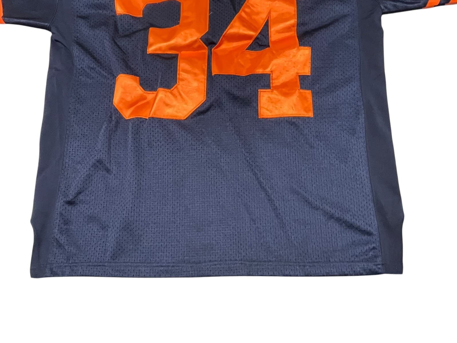 Onfield Rebook Equipment Walter Payton NFL Mens Blue Football Jersey Size 50 - Thumbnail 4