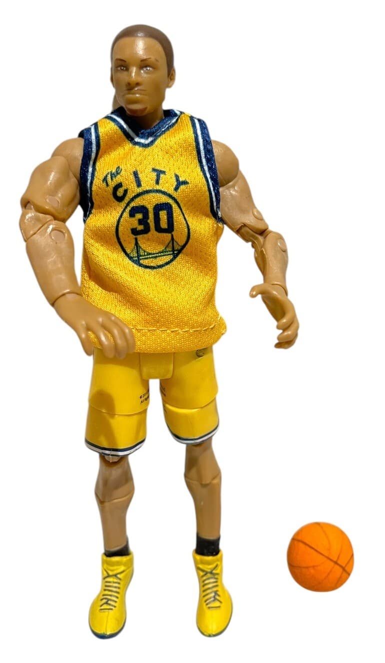 2014 Stephan Curry Figure NBA Basketball Golden State Warriors Jazwares 6" - Thumbnail 3