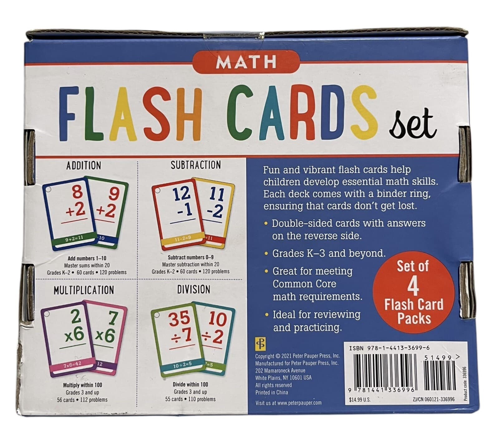 Math Flash Card Set (Cards) - Thumbnail 2