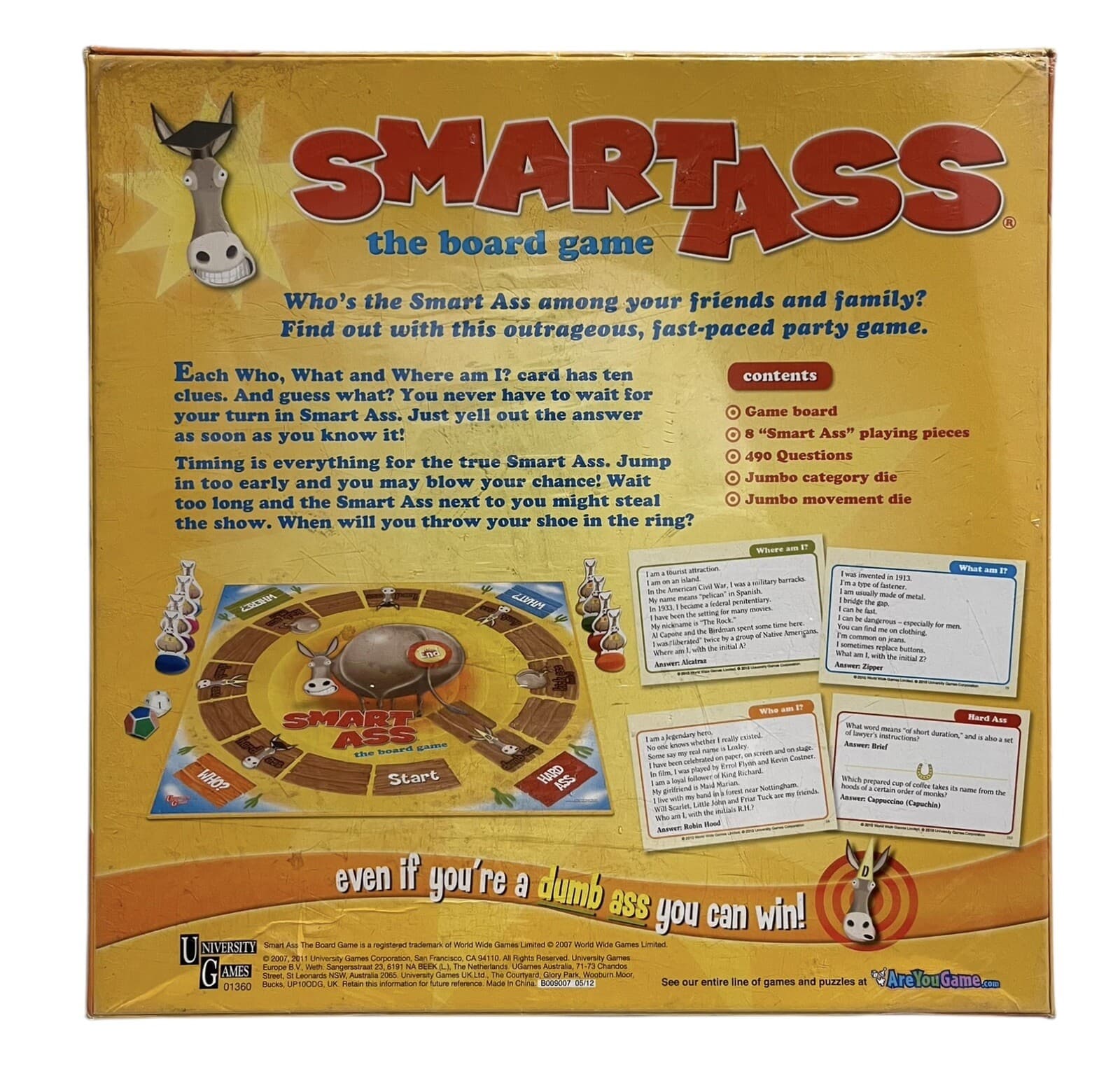 Smart Ass The Board Game - Thumbnail 2