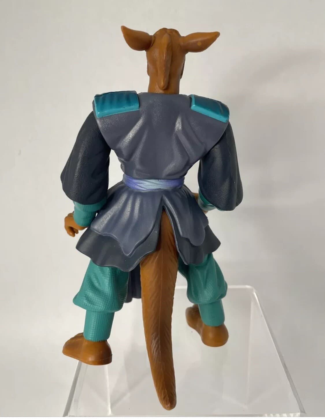 WARRIORS OF VIRTUE Yun 6" Kangaroo Action Figure Toy 1996 BLUE IJL Creations - Thumbnail 5