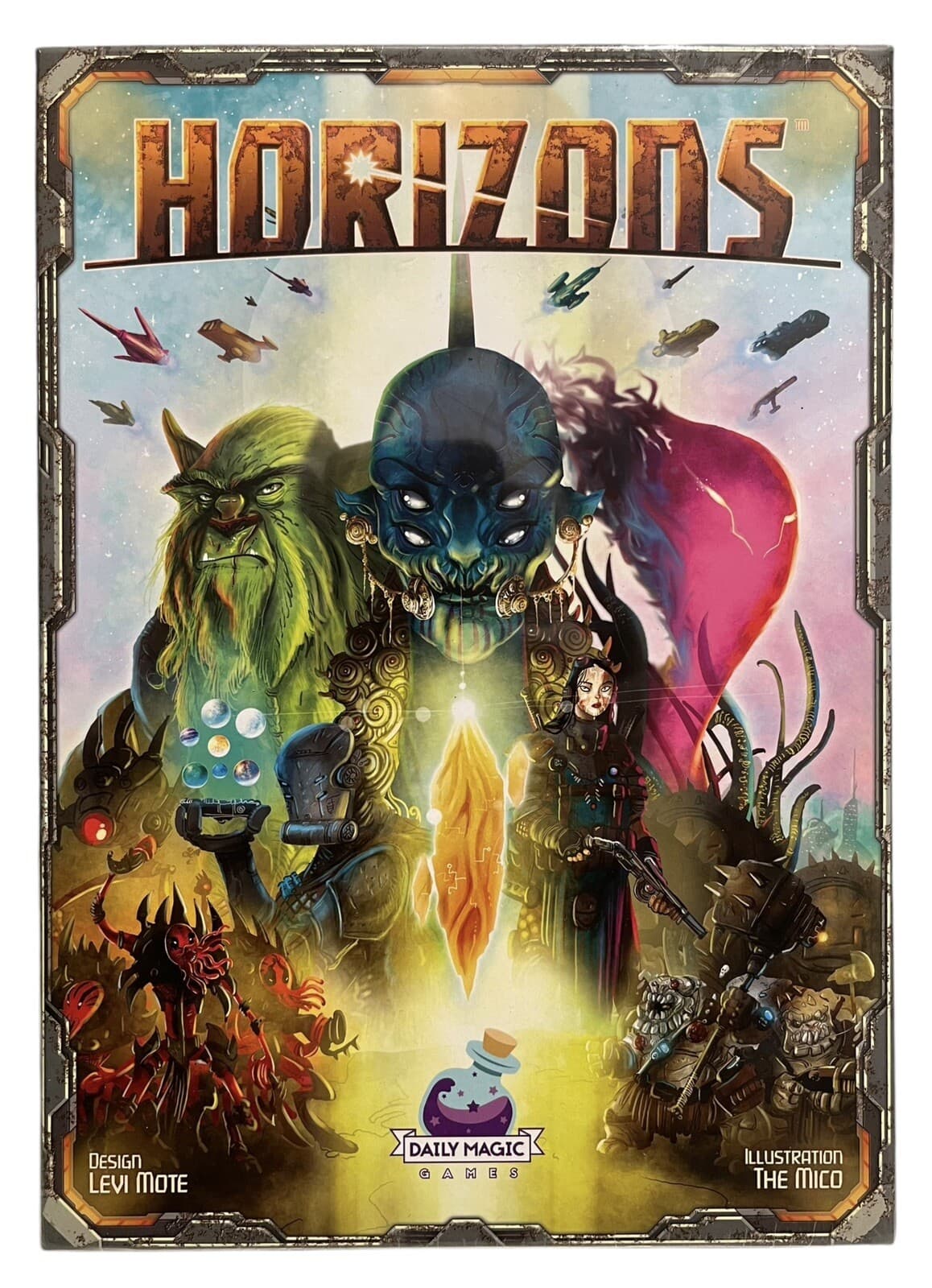 Horizons Board Game, Daily Magic Games, Ages 14+, 2-5 Players, Sci-Fi, Space - Thumbnail 3