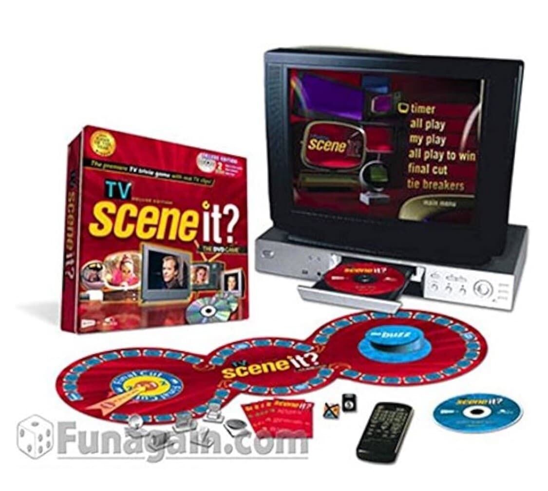 Scene It TV Sit Com Game Deluxe DVD Edition 2005 Collector Tin - Thumbnail 2