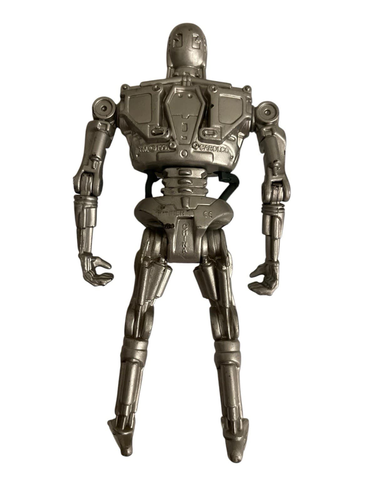 Vintage 1991 Kenner Carolco Terminator 2 T-800 Endoskeleton Action Figure 5 1/2” - Thumbnail 2