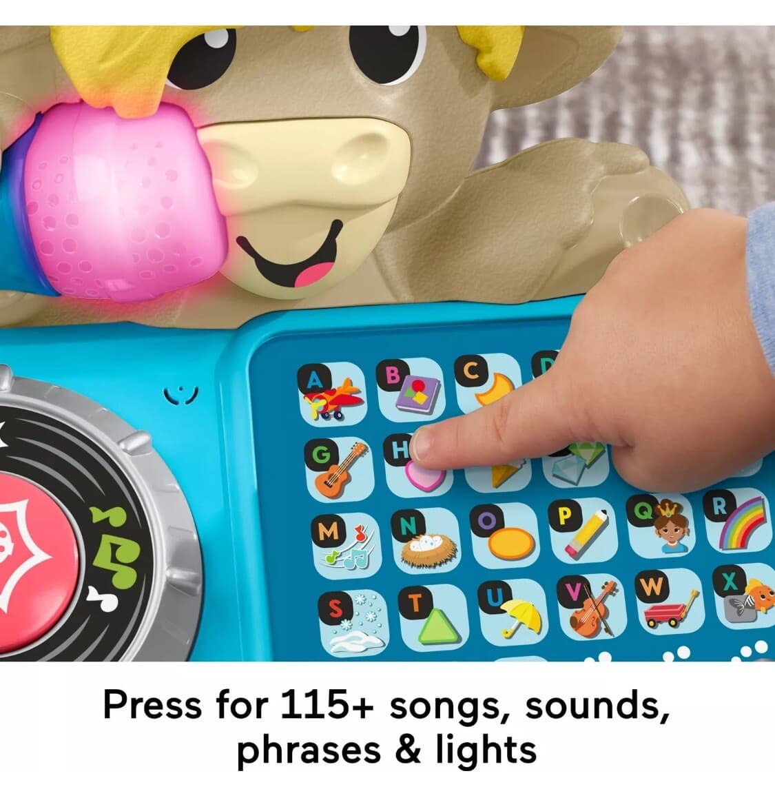 Fisher Price Link Squad A to Z Yak Musical Learning Toy with 115 Songs - Thumbnail 5