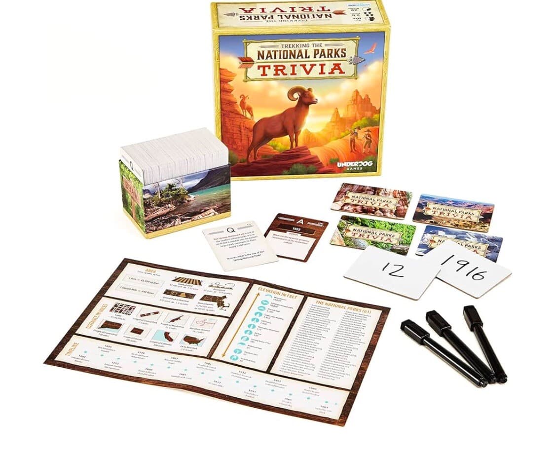 Trekking The National Parks Trivia Game Underdog Games SEALED NEW - Thumbnail 5