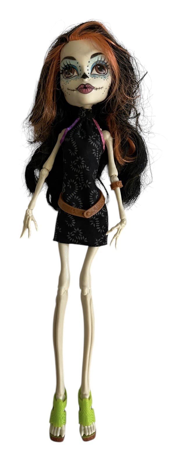 Monster High Skelita Calaveras Doll Scaris Skeleton Latinx Anthropomorphic Spook - Thumbnail 5
