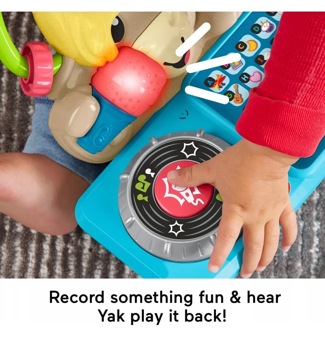 Fisher Price Link Squad A to Z Yak Musical Learning Toy with 115 Songs - Thumbnail 4